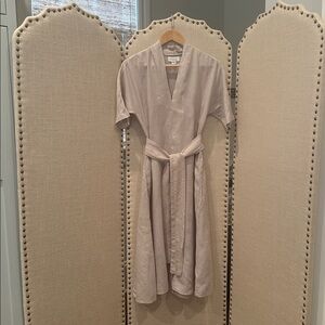 Velvet by Graham & Spencer Taupe Wrap Dress